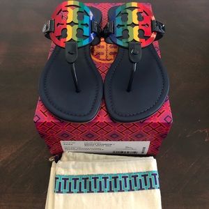 NIB Tory Burch Miller Sandals 7.5